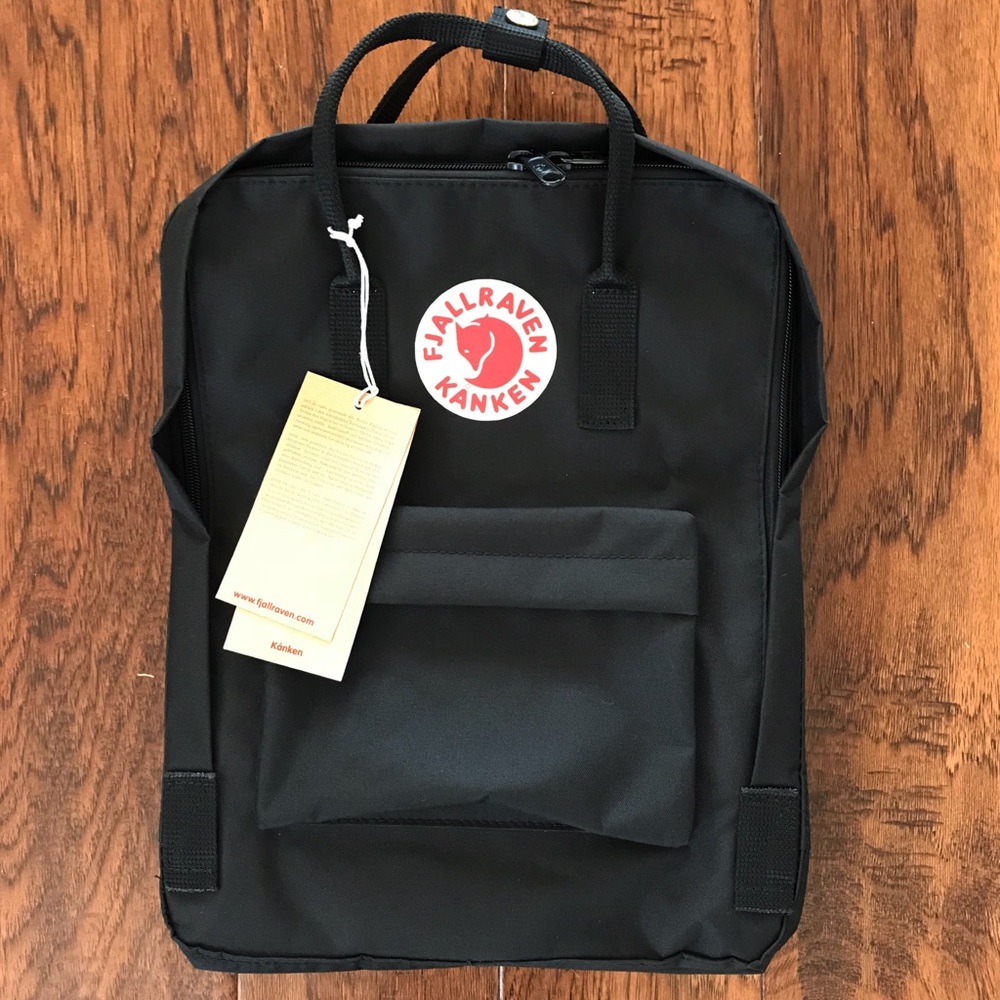 Fjallraven Kanken Black Backpack